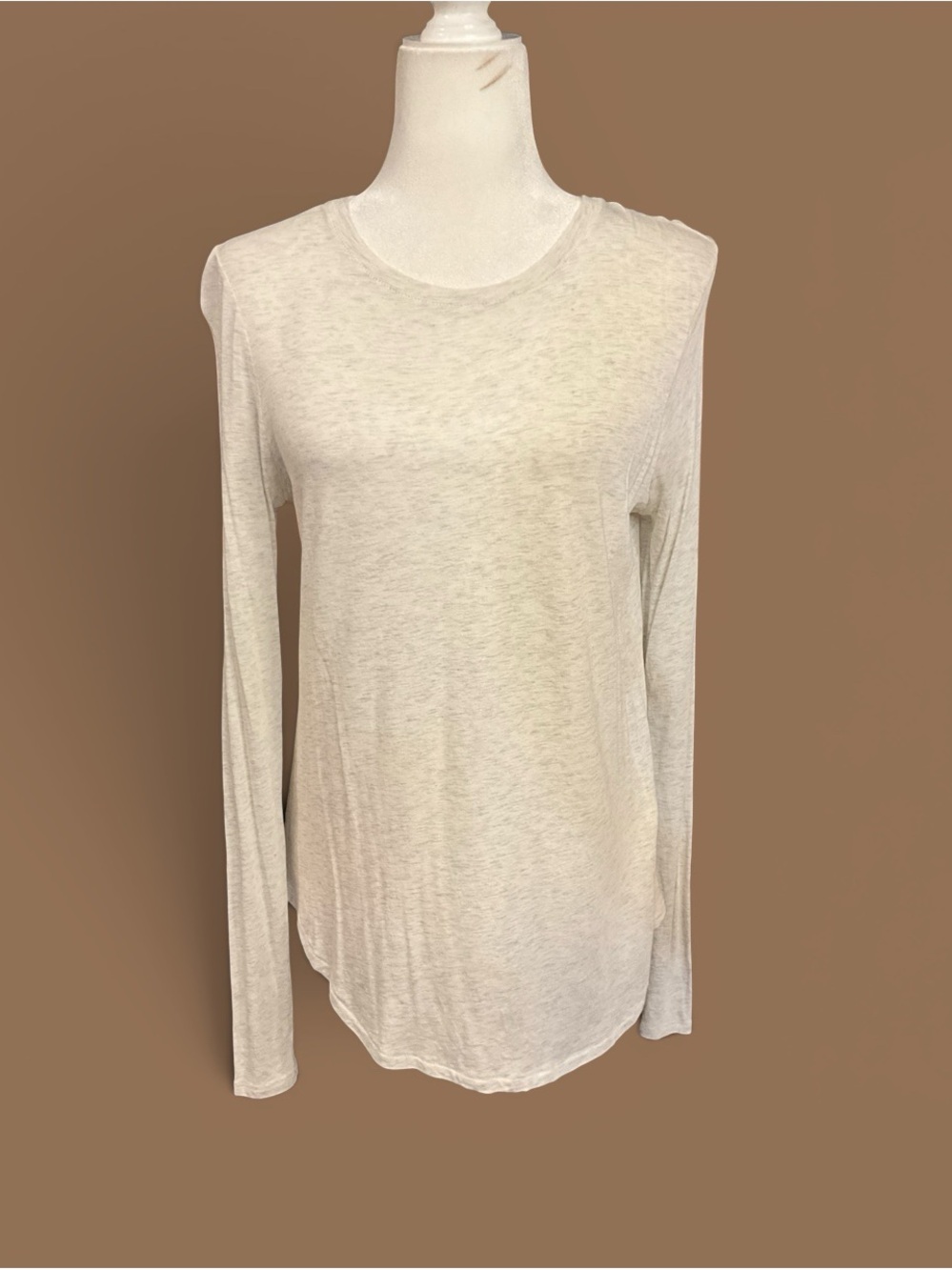 Vince Long Sleeve Crewneck Top